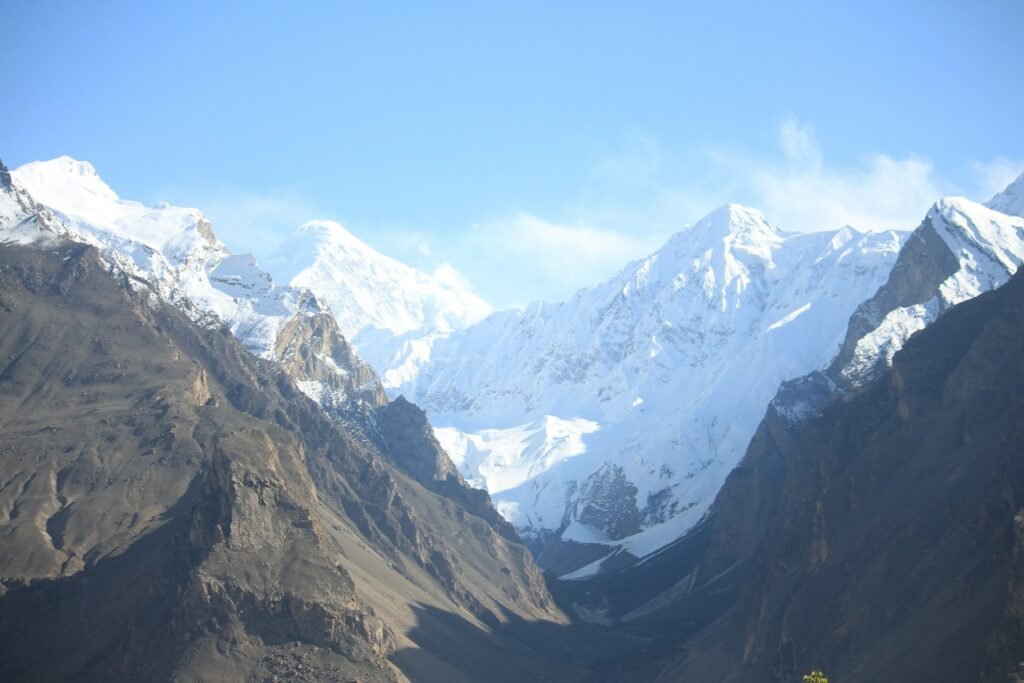 Snow-capped Karakoram peaks, Gilgit-Baltistan
