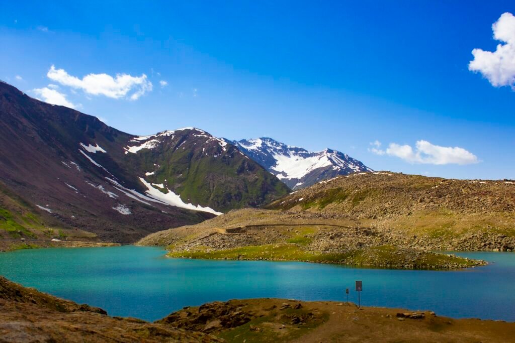 Mountain lake in Naran Kaghan Valley